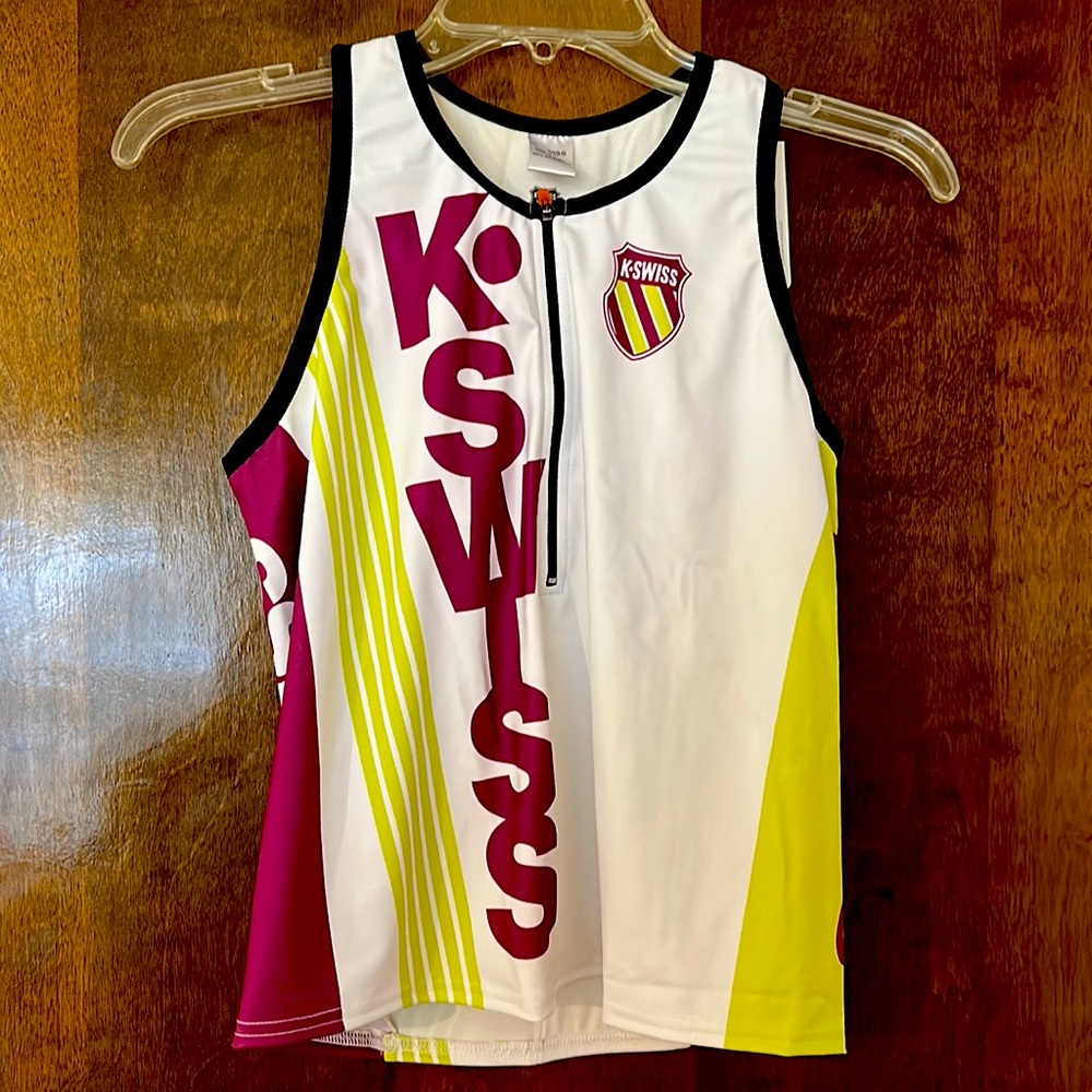 K Swiss biking tank